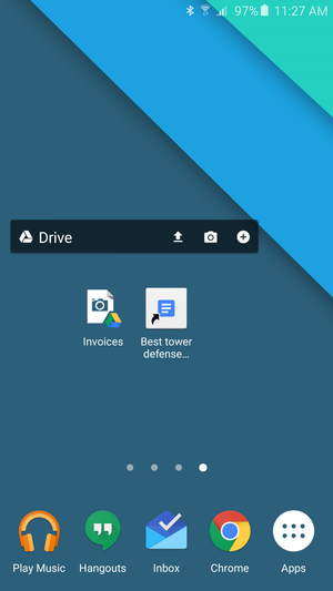 google drive widgets