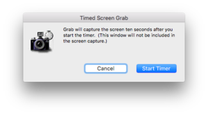 timed screenshot mac