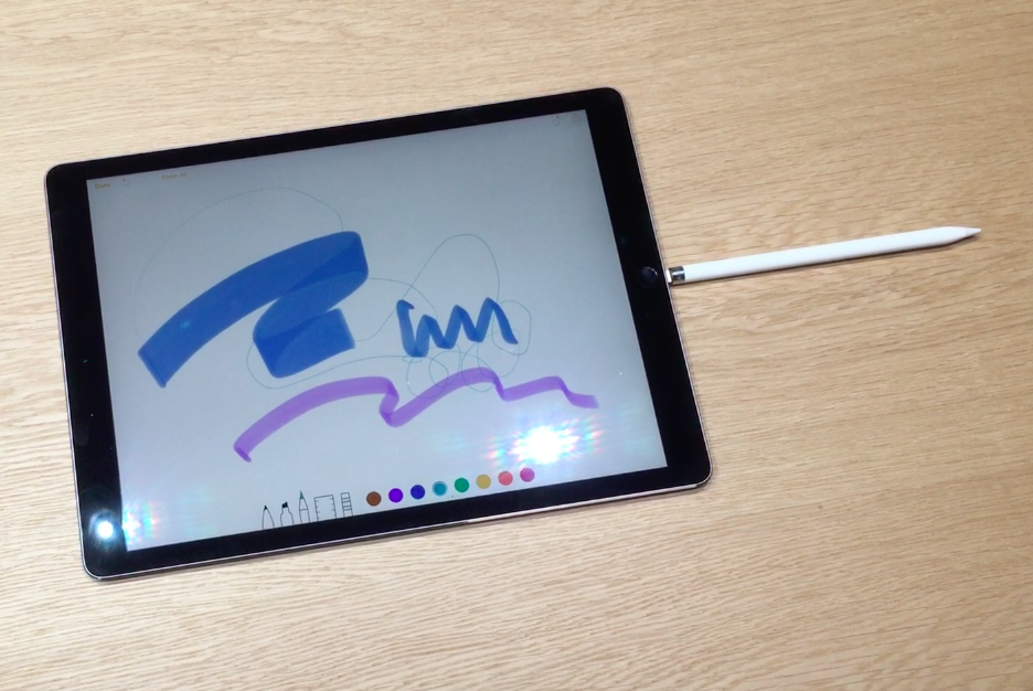 record video of writing on ipad with apple pencil
