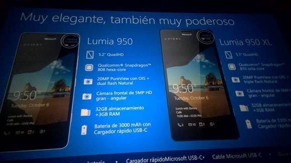 lumia 950xl lumia 950 slide Microsoft