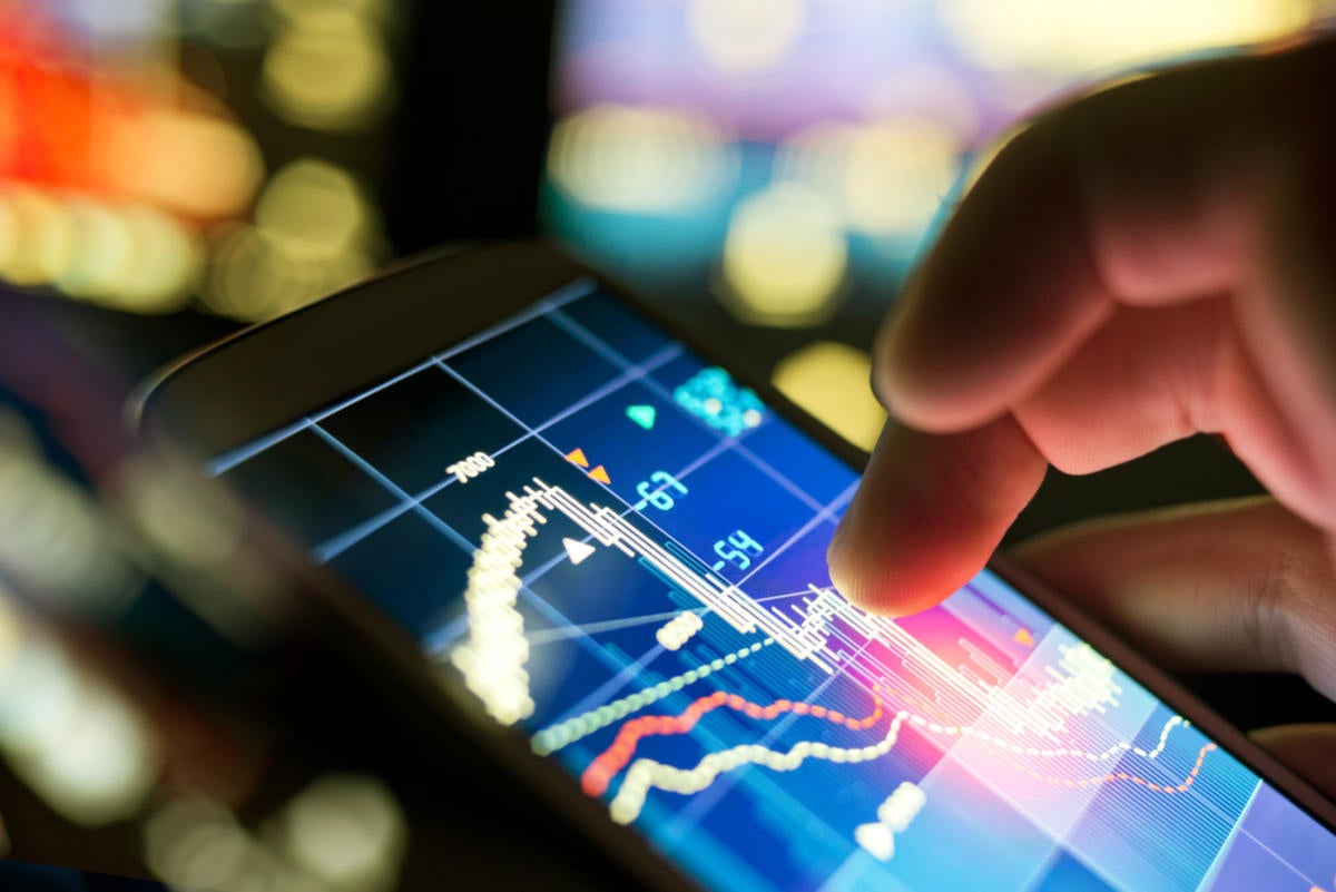 mobile tablet statistics analytics stocks