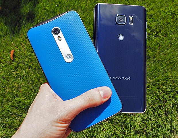 Moto X Pure Edition, Galaxy Note 5