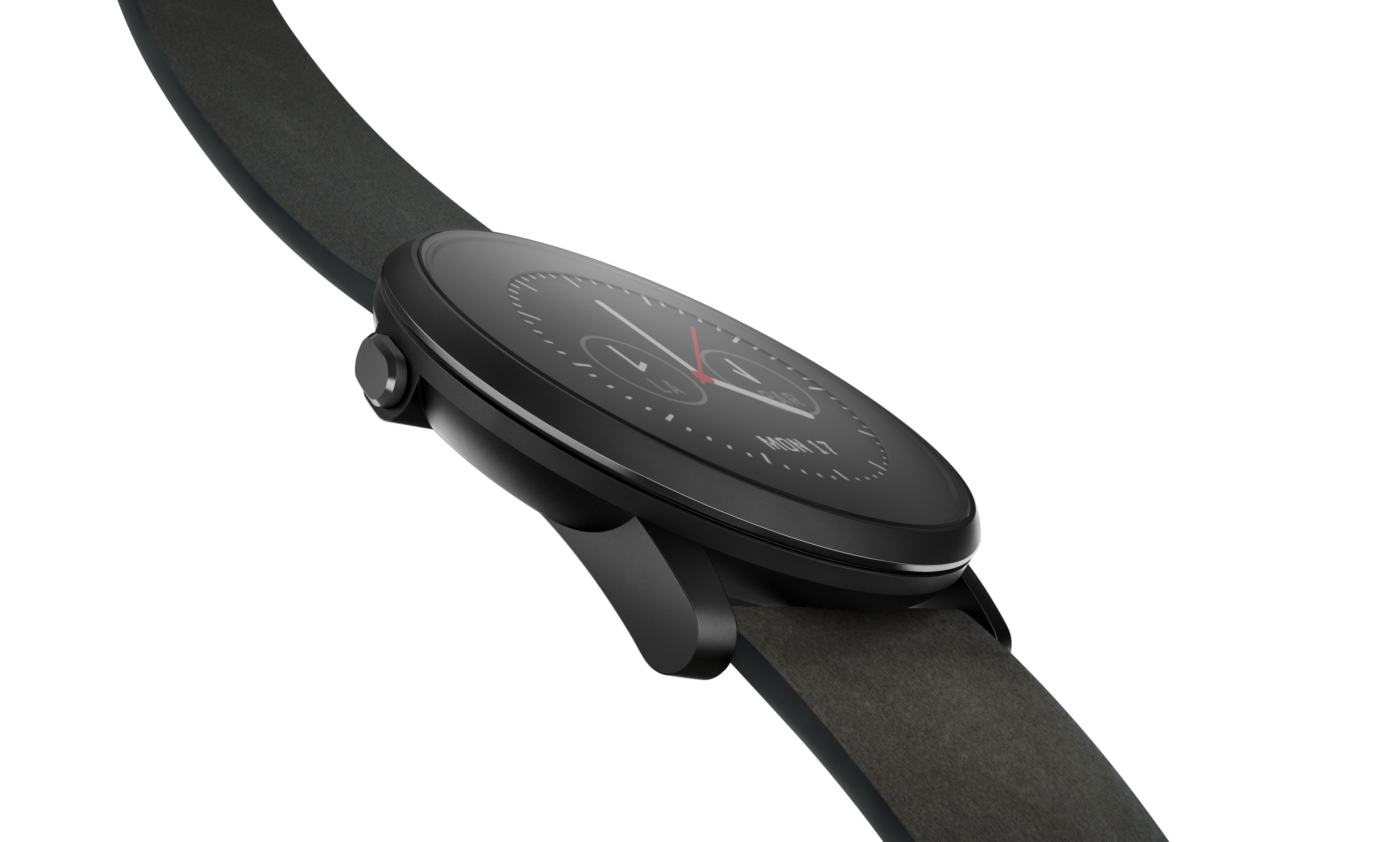 pebble time round steel