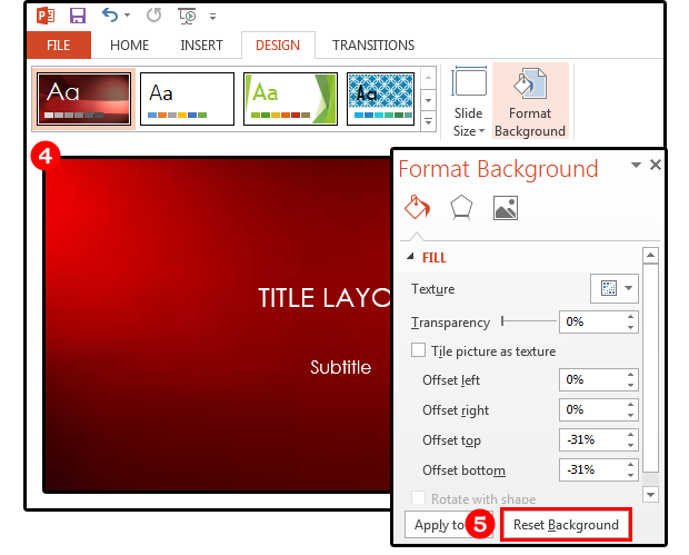 Powerpoint Background Tips How To Customize The Images Colors And Borders Pcworld