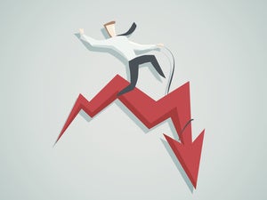 stockmarket crash wild ride economic downturn recession depression