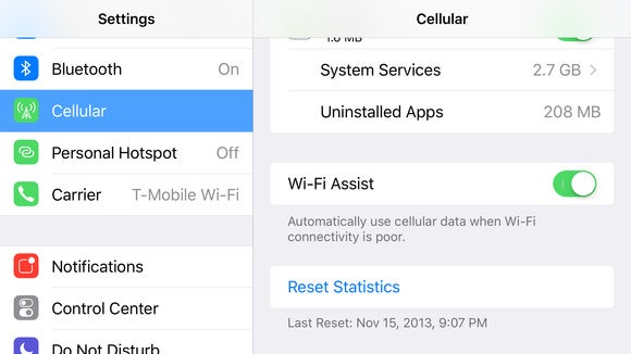 How To Turn Off Ios 9 S Wi Fi Assist To Save Your Data Plan Macworld