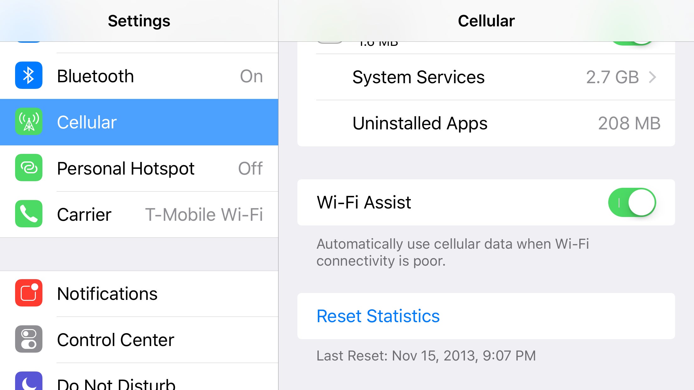 How to Enable/Disable Wi-Fi Assist on iOS 9/iOS 10