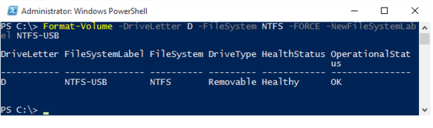 Format Usb Ntfs Windows 10