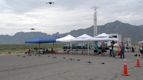 NIE drone swarm