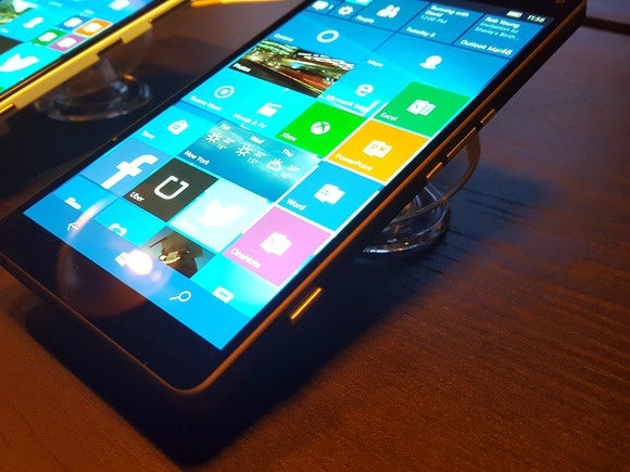 Lumia 950XL camera button