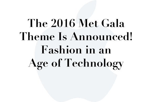 2016 met gala