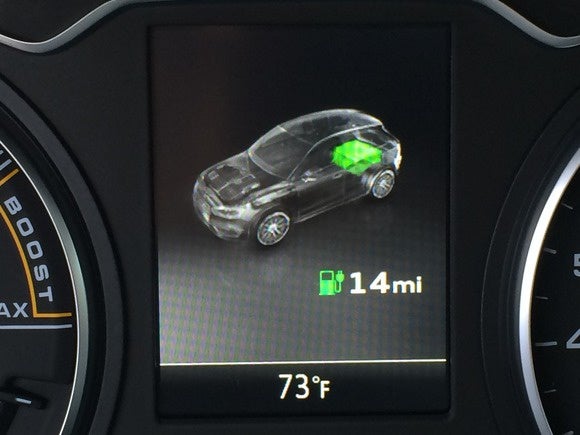 2016 audi sportback e tron battery indicator