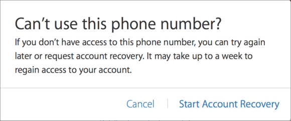 2fa start account recovery