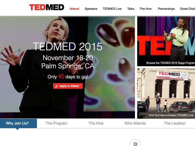 TEDMED website