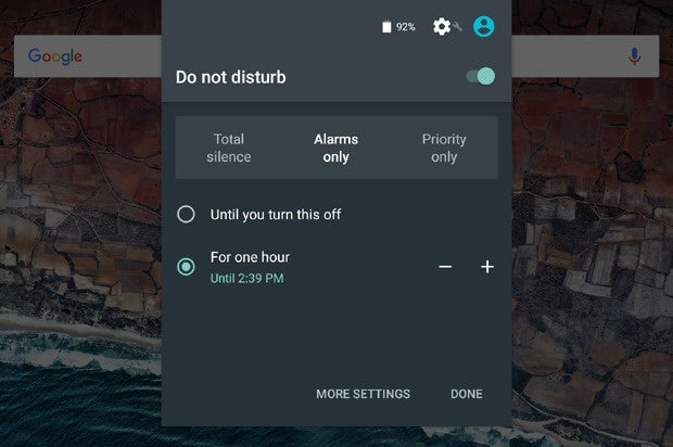 Android 6.0 Marshmallow: Do Not Disturb