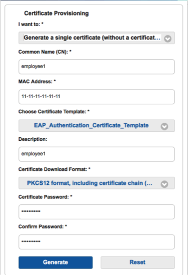 Cert Portal