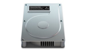 Mac hard drive icon