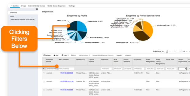 Endpoint Identity Page