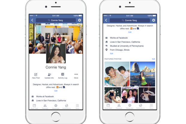 4 Ways To Navigate Facebook S New Mobile Profiles Cio
