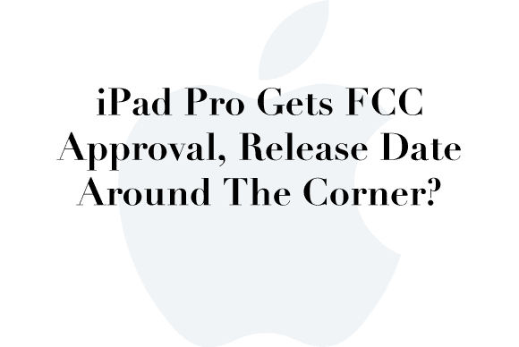 ipad pro fcc