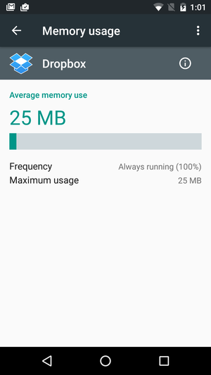 memory app details