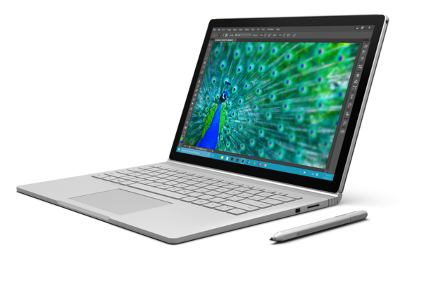 Microsoft Surface Book running Adobe Photoshop Creative Cloud / CC [2015]