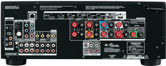 Onkyo TX-NR737 back