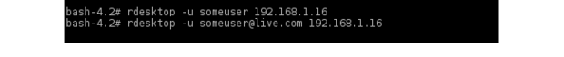 rdesktop connect to windows