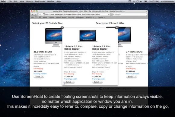 screenfloat