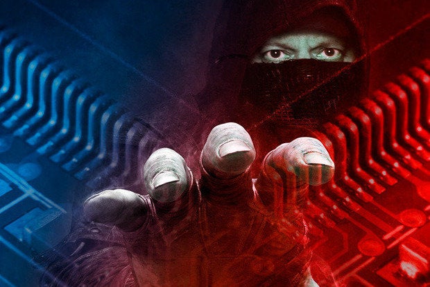 security threat ninja hacker hacked