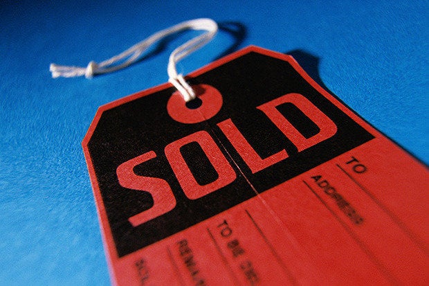 sold tag purchase sell