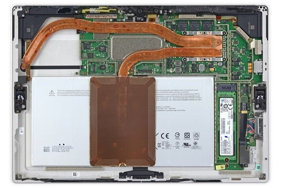 Surface Pro 4 teardown confirms fanless m3 design, smaller battery