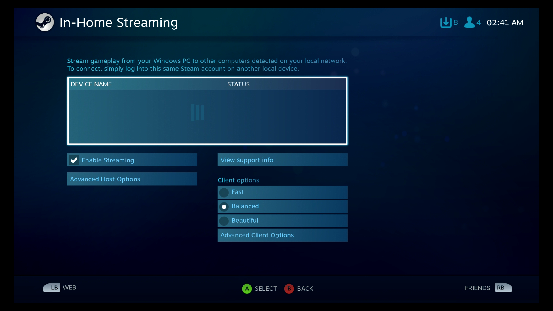 steam link windows 10