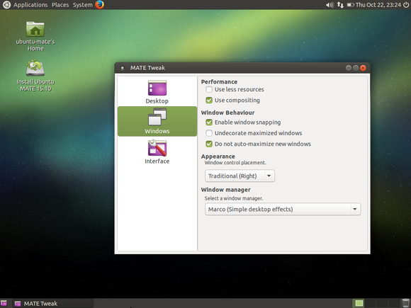 ubuntu mate 1510