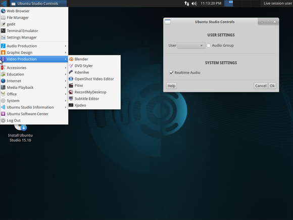 ubuntu studio 1510