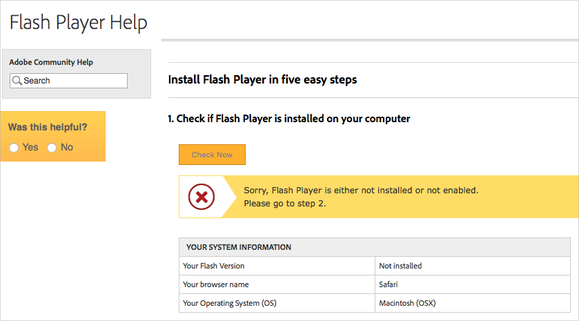 latest flash player for mac free download