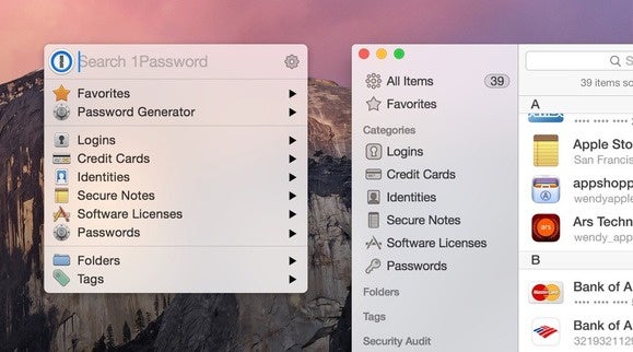 1password stock