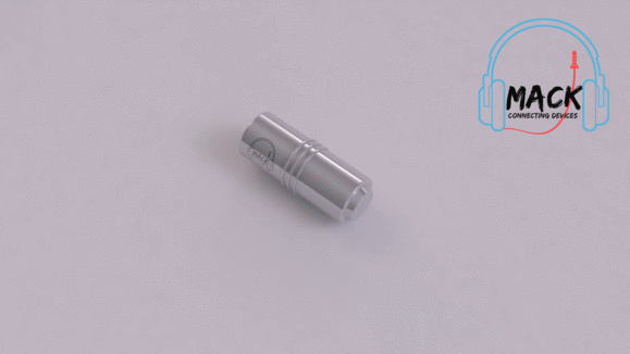 Mack magnetic headphone cable adapter