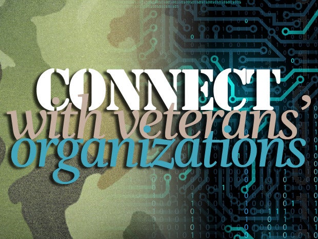 Connect with veterans' organizations