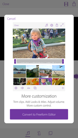 adobe premiere clip iphone convert to freeform