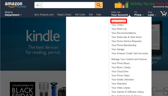 amazonyouraccount