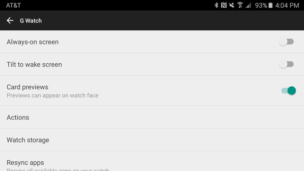 android wear battery life