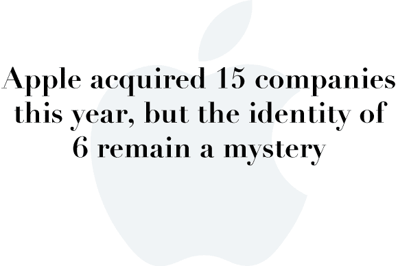 apple aquisitions