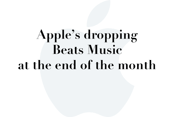 apple drops beats