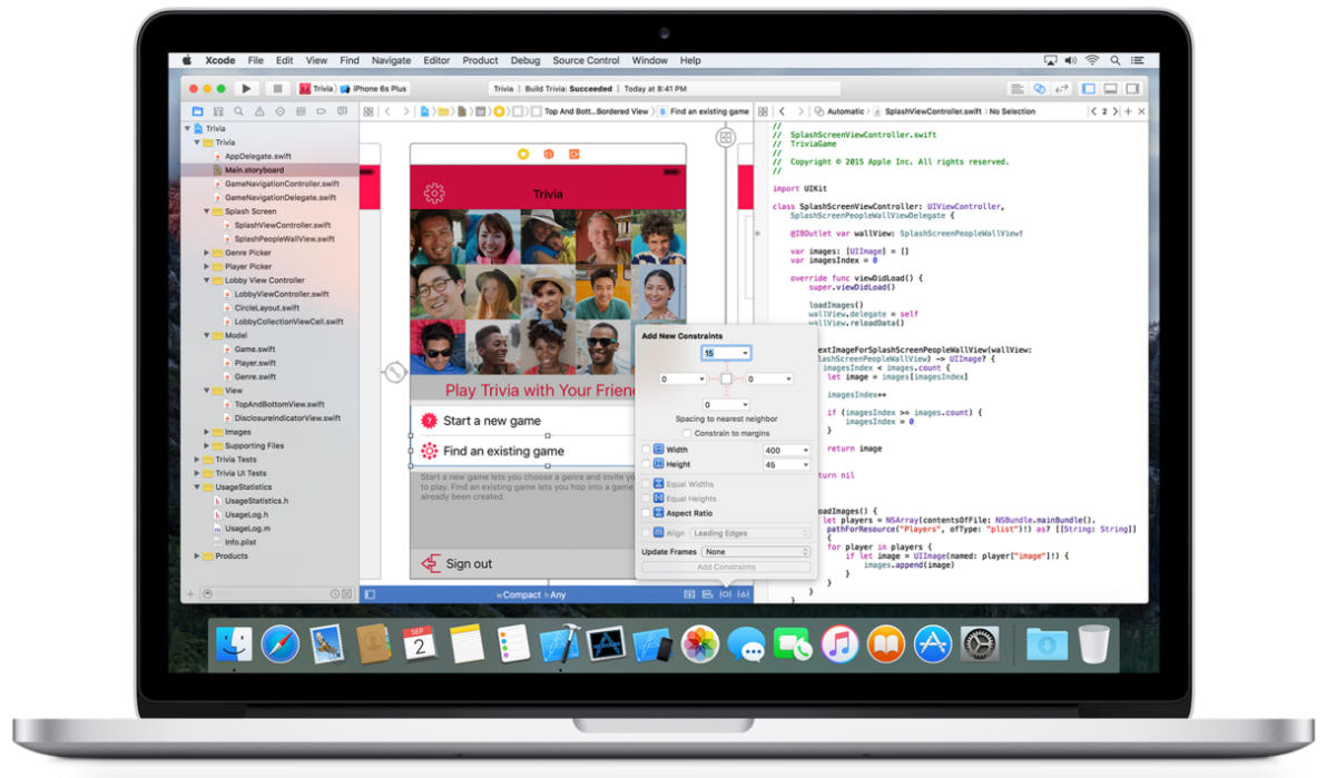 apples xcode development tool