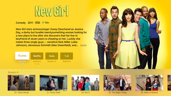 appletv search new girl