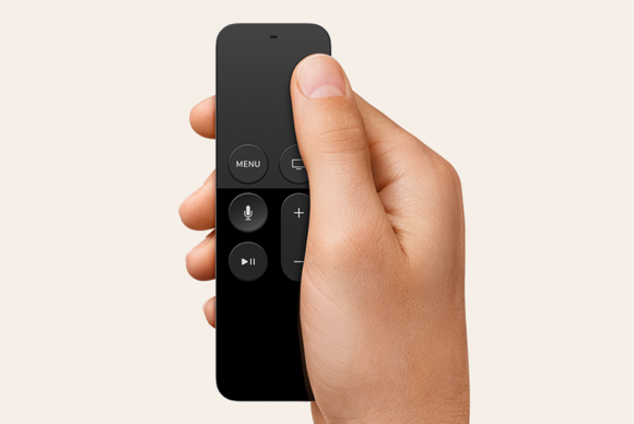 appletv siri remote hand primary