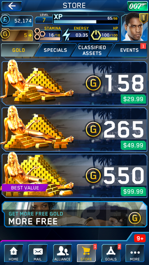 bond gold