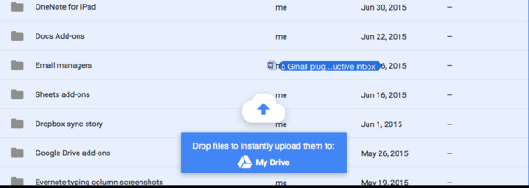 drive drag and drop