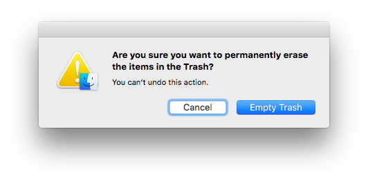 auto empty trash app for mac